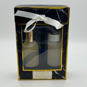 FRENCH LAVENDER  Fragranced Reed Diffuser Room Spray Gift Box GC Signature New